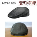 ニューヨークハット NEW YORK HAT ニューヨークハット レザードライバーキャップ LAMBA 1900 男 メンズ RS9250 ヴィンテージ おしゃれ帽子 ハット プレゼントにも