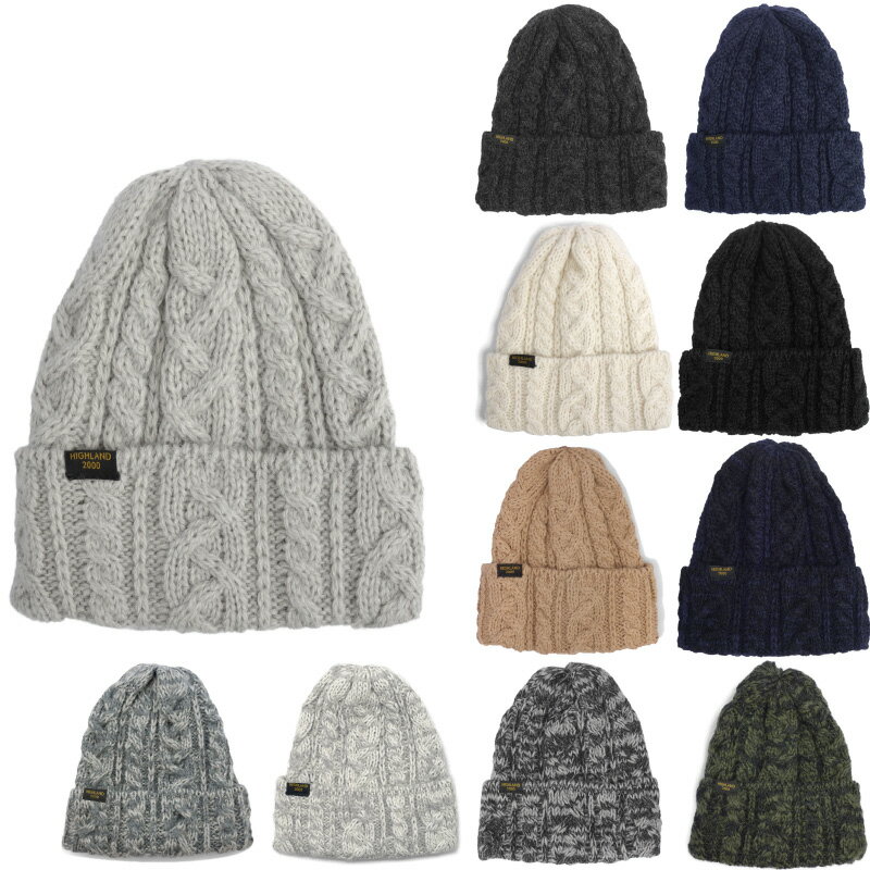 Highland2000 別注 ALPACA アルパカ BOBCAP スモールタグ付き ニットキャップ 高級素材 highland 2000 プレゼントにも ハイランド2000 ニット帽