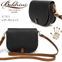 BOLDRINI SELLERIA ボルドリーニ セレリア レザーポシェット ショルダーバッグ 7211 ブライドルレザー Bridle Leather イタリアンベジタブルタンニンレザー バケッタレザー レディース なめし