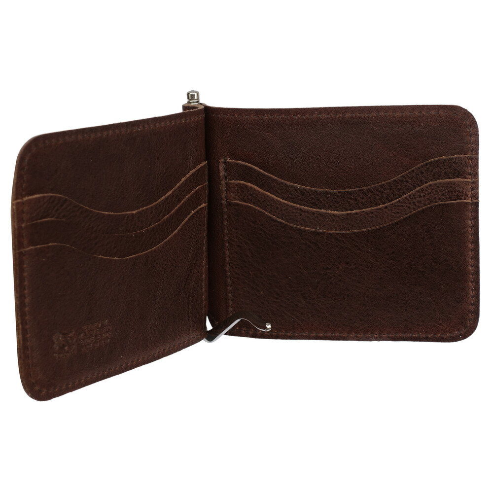 Day TripperのIL BISONTE イルビゾンテ マネークリップ ビンテージレザー財布 SMW076 PO0001｜アングル3