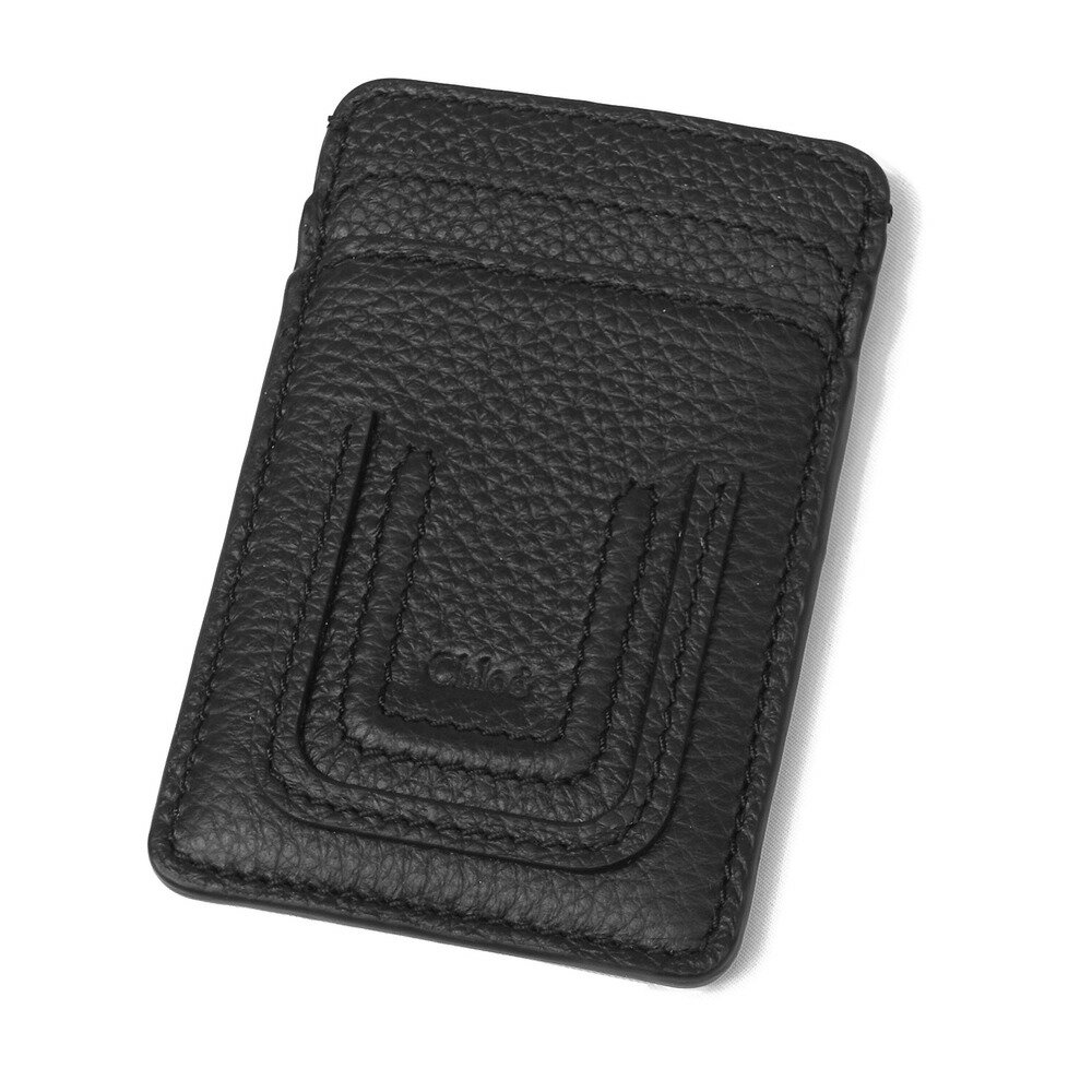 クロエ 定期入れ CHLOE クロエ カードホルダー カードケース パスケース マーシー VERTICAL CARD HOLDER MARCIE BLACK CHC23SP677I31