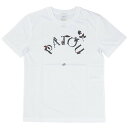 PATOU パトゥ オーガニックコットン フローラルパトゥカーブロゴ 半袖ロゴTシャツ JE0889999001W FLORAL CURVED PATOU TEE