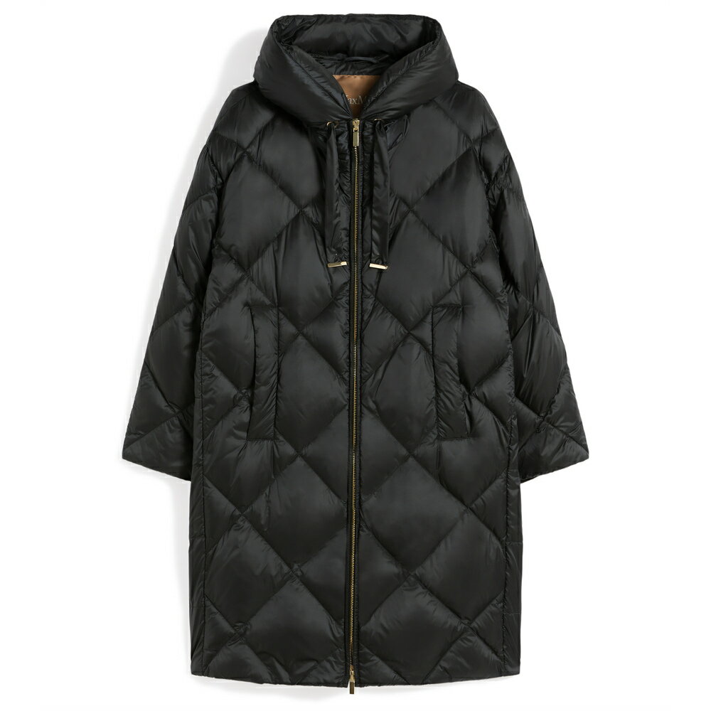 MAX MARA THE CUBE マックスマーラ ザ・キューブ TREFE トレフェ ダウンジャケット コート 2529496045 002 NERO フード 撥水のサムネイル