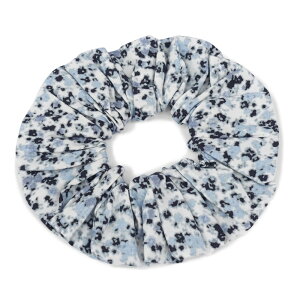 GANNI ガニー シュシュ 氷河湖 Printed Cotton Scrunchie Glacier Lake 561 A6059