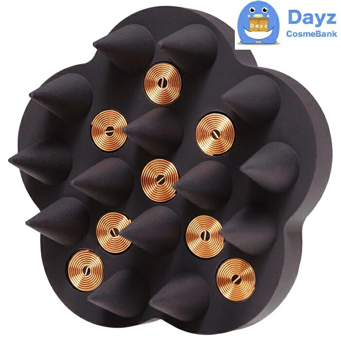 G-ZERO COIL ジーゼロコイル マイクロカレント プロ シャンプーブラシ　ブラック　｜　シャンプーブラ..