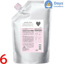 ミルボン ジェミールフラン シャンプー H(ハート) 2500mL 詰め替え用 業務用 6点セット | ヘアシャンプー / 保湿・弾力タイプ