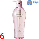 ミルボン ジェミールフラン ヒートグロス シャンプー M 500mL 6点セット | ヘアシャンプー / なめらかタイプ