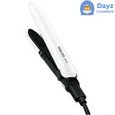 テスコム USB コンパクト ヘアーアイロン ISC100 ホワイト | ストレート ヘアアイロン USBアイロン | トラベル 旅行 持ち運び