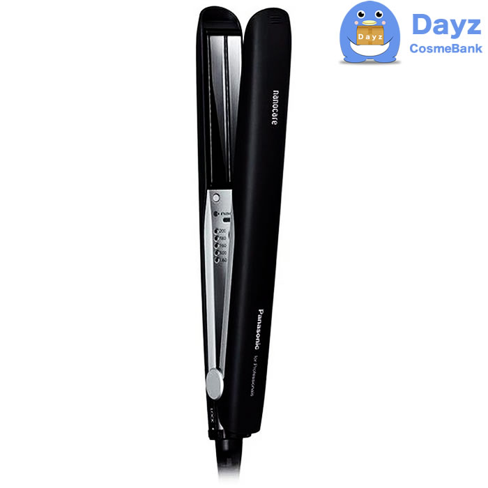 パナソニック ストレートアイロン ナノケア プロモデル EH-HS0EK-K 黒 アイロン ストレート カール ナノイー搭載 nanoe