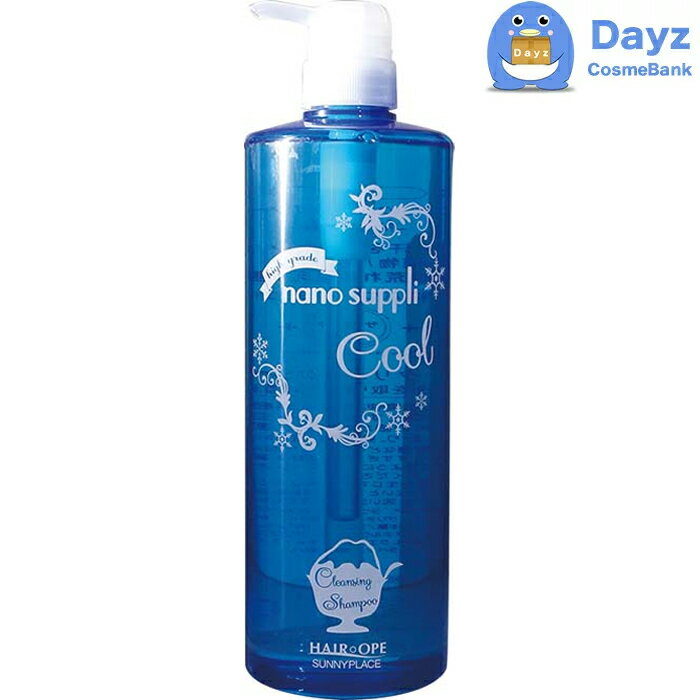 サニープレイス ナノサプリ クレンジングシャンプー 1000mL　｜　ヘアシャンプー / 冷 ミント クール系..
