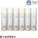 シャルム ヘアーファンデーション 80g 6点セット ダークブラウン | ヘアスタイリング剤 カラースプレー 薄毛隠し 白髪隠し