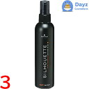 シュワルツコフ シルエット ハードミスト 200mL 3点セット | ヘアスタイリング剤 / ミストタイプ 【MD】