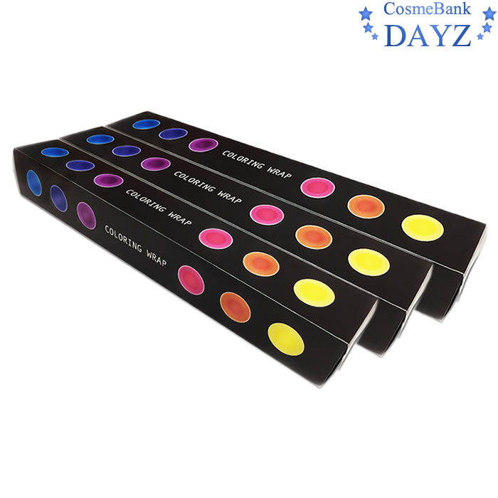 スタッフス カラーリングラップ 黒箱 30cm×100m 3点セット｜カラー用ラップ ヘアカラー専用ラップ カラ..