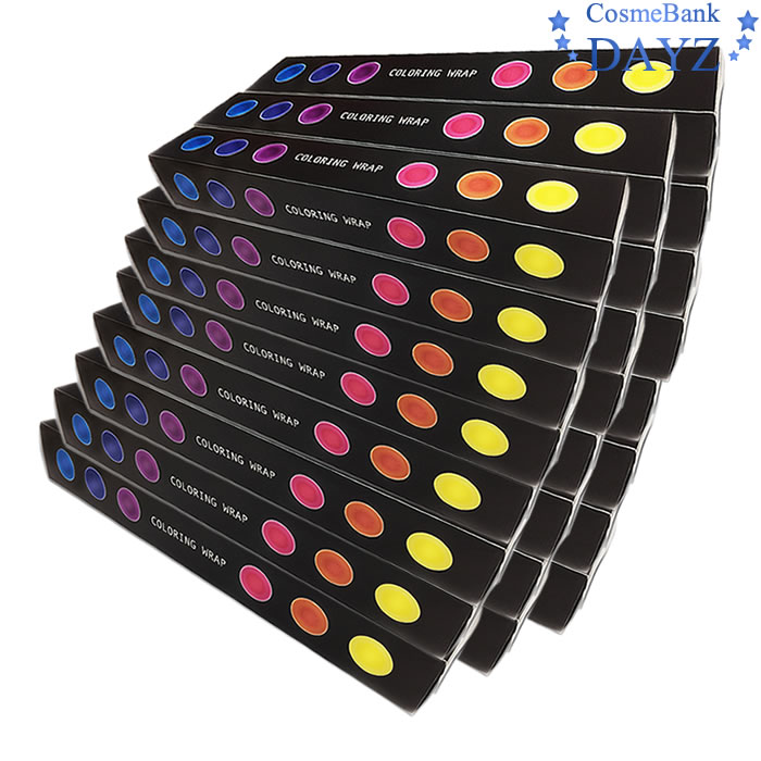 スタッフス カラーリングラップ 黒箱 30cm×100m 24点セット|カラー用ラップ ヘアカラー専用ラップ カラーリング用ラップ カラー ラップ|
