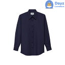 チトセ カラーシャツ Sサイズ ネイビー 長袖 LIVIMODE EP5962 ユニホーム ユニフォーム オシャレ シャツ ユニセックス 男女兼用(4)