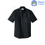 チトセ カラーシャツ SSサイズ　ブラック　半袖　LIVIMODE EP5963　ユニホーム ユニフォーム オシャレ シャツ　ユニセックス 男女兼用