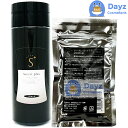 増毛パウダー シークレットプラス ブラック 50g + 詰め替え用 ブラック 30g + イリヤ ボタニカルチャージ ミニ セット | 増毛パウダー 薄毛隠し...