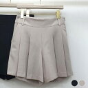 ゴルフウェア レディース 韓国 キュロット パンツ ショートパンツ ミディアム丈 プリーツ ボトム 半ズボン ゴルフ ゴルフウエア ウエア 春 夏 秋 スポーツウェア