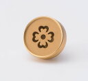送料無料Aroma Pins MOTIFアロマ　ピンズ モチーフお好みの香水・アロマオイル等をしみ込ませることができるボタン型のピンズ。花柄に加工カラー(画像上から)ゴールドブルーピンク