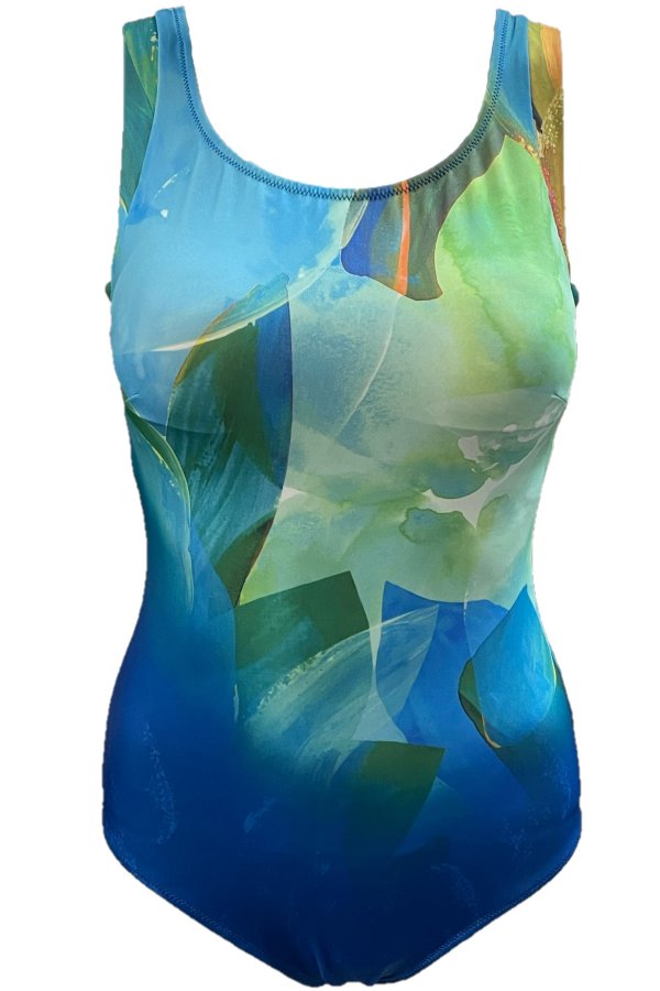 WD-427106npフィットネス水着そで美人シェイプワンピース総裏地女性用サイズ/9~19号メーカー取り寄せ受注後在庫の有無連絡します。