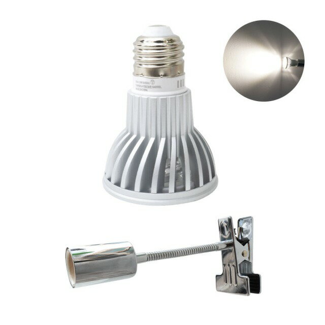 BARREL公式 植物育成LED SUN-10W×E26 PLANT CLIP-A セット販売