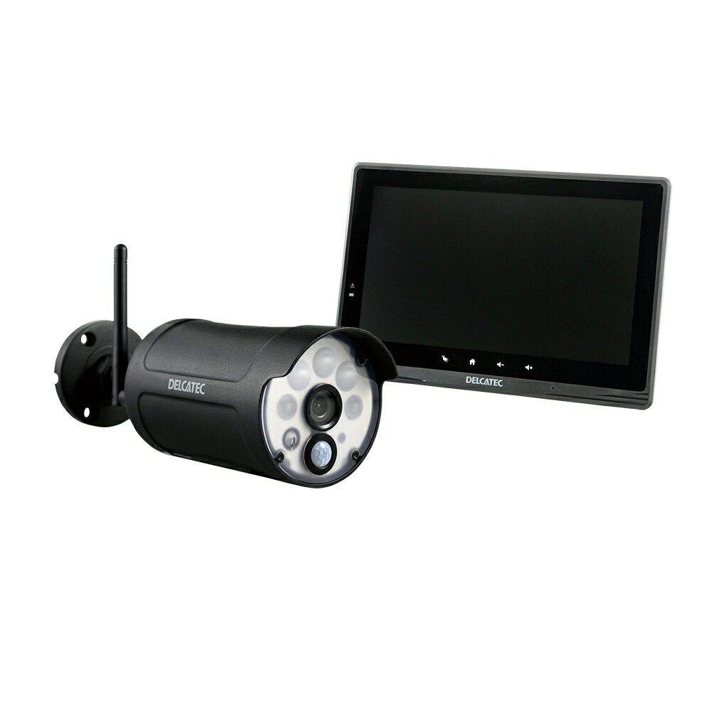 【スーパーセール！！】センサーライト付ワイヤレスカメラ　WSS10M1CL　DXアンテナ