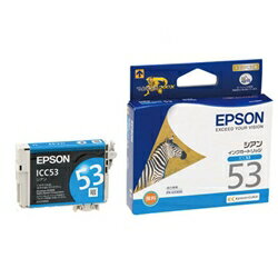 Rakuten - 【純正品・新品】EPSON　ICC53　インクカートリッジ シアン