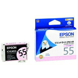 乐天商城 - 【純正品・新品】EPSON　ICVLM55　インクカートリッジ ビビッドライトマゼンタ