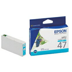 Rakuten - 【純正品・新品】EPSON　ICC47　インクカートリッジ シアン