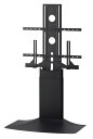朝日木材加工 WS-F820-BB 壁寄せテレビスタンド(48~77V推奨)