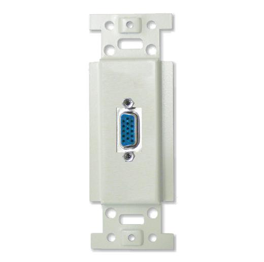 ※本商品は日時のご指定は承ることができません。 壁面埋め込みやレクチャーキャビネットにも設置可能な映像信号を中継接続する パネルです。 【パネル部】 ・シュリンクDsub15pメス×1 ●RoHS対策品 ※本商品のご返品・キャンセル・交換は受け付けておりません。 型番などご確認の上、お買い求め間違いのございませんようお願い申し上げます。