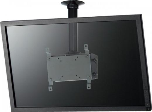 オーロラ FH-10S　~40インチディスプレイ用天吊りハンガー※フランジ・パイプセット(パイプ長さ400mm)