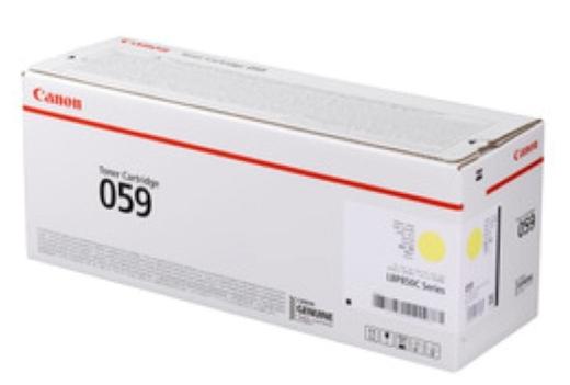 CANON - 送料無料(沖縄、離島を除く) キヤノン CRG-059YEL [イエロー] 【トナー】