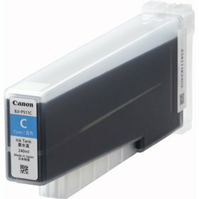 Rakuten - 【純正品・新品】キヤノン BJI-P511C　プリンター【LX-D5500】用インクタンク シアン 【4981B001】