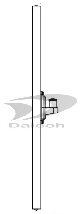 乐天商城 - 【純正品・新品】FORVICE(日本フォームサービス) FFP-AH1000　モニタークレーンアーム用壁面用アルミレール縦型(長さ1000mm)※レバーなし