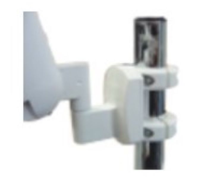 FORVICE(日本フォームサービス) FFP-BA-BWPC-2　モニターアーム用垂直ベース+ポールクランプ