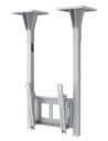 日本フォームサービス(FORVICE) FFP-CASUS-1300-S ~70V型ディスプレイ対応ステンレス製天吊金具(ポール長さ1300mm)※日時指定不可
