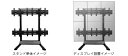 日本フォームサービス(FORVICE) FFP-M2x3-ST55-Y 55V型ディスプレイ対応マルチスタンド(6面タイプ)※日時指定不可