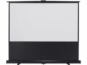 キクチ科学研究所 GUP-80HDW 床置きモバイルスクリーン 幕面ホワイトマット仕様 80型(16:9) ハイビジョンサイズ