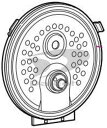 三菱 M15E37330HAT 炊飯器【NJ-10XE9/NJ-UA104/NJ-VE102/NJ-VE103/NJ-VV102/NJ-VV103】用内フタ