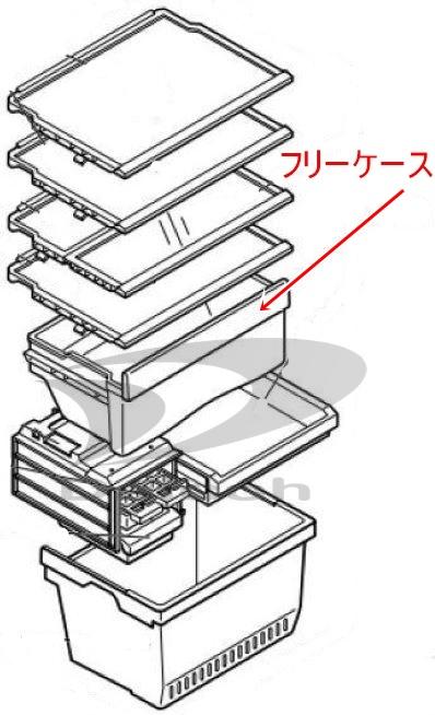 三菱 M20TW1412　冷蔵庫【MR-D30R/MR-D30S/M