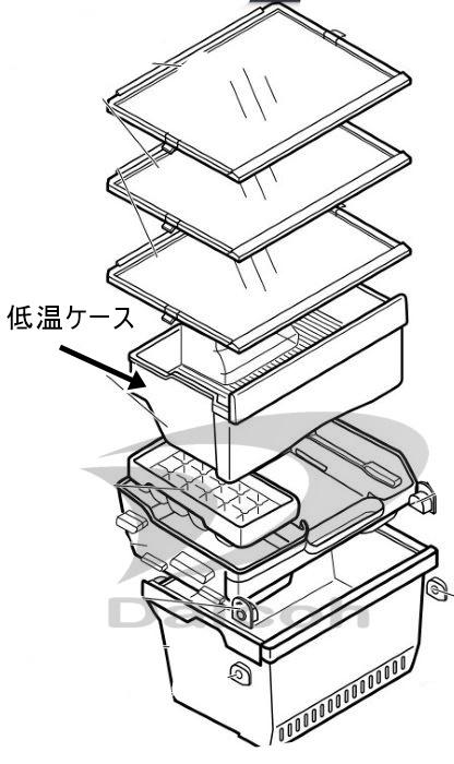 三菱 M20VE1405 冷蔵庫低温ケース