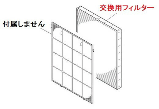三菱 M485G2801 脱臭機【DA-8000A】交換用HEPAフィルター(DAPR-801HFT)