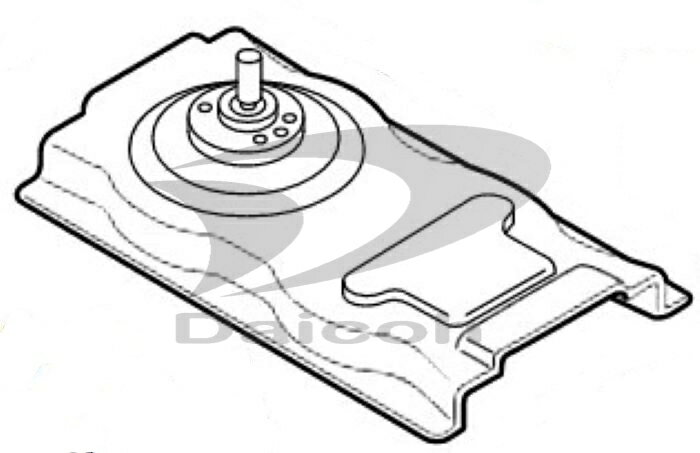 シャープ 2102140983 洗濯機用軸ホルダー