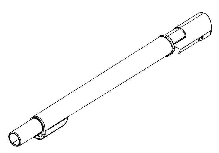 三菱電機 - シャープ　2173951420　掃除機【EC-PT1P】用パイプ※本体色アッシュピンク