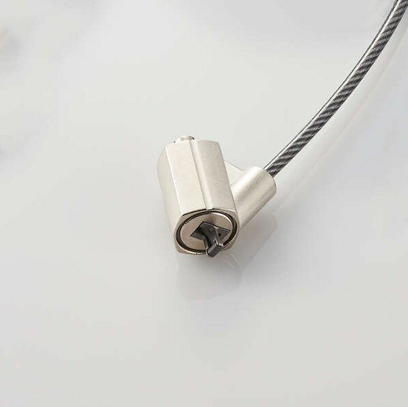 ELECOM　ESL-7C　セキュリティスロット対応 セキュリティワイヤー/シリンダ錠タイプ