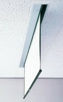 オーロラ ABW-290 スクリーン天井埋込アルミボックス (2900mm)※日時指定不可