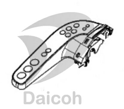 パナソニック ADL005WDYCC0 温水洗浄便座【DL-EMX20】用操作部ユニット※パステルアイボリー色