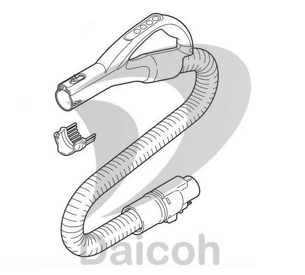 三菱 M11E72430 掃除機【TC-GXG10P/TC-GXG8P/TC-GXH10P/TC-GXH8P/TC-KSG9P】用ホース