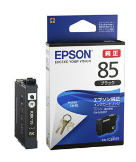 エプソン　ICBK85　ビジネスプリンター【PX-M680F】用インクカートリッジ(ブラック)